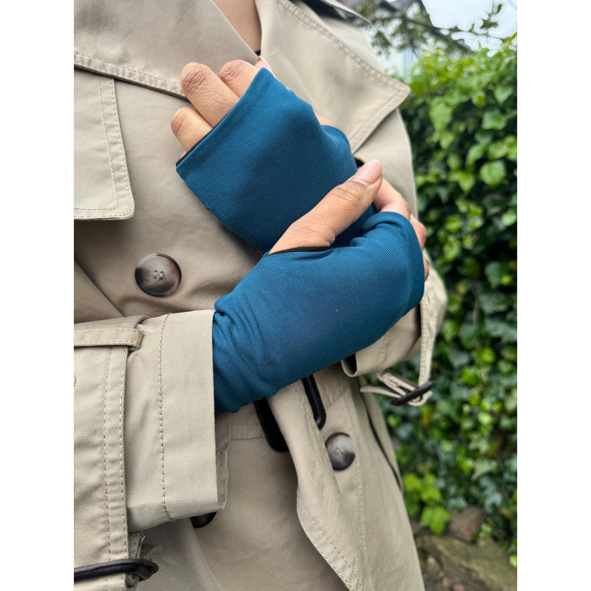 Cosy Gloves - Deep Teal